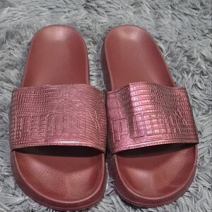 PUMA Women's Sandals Burgundy